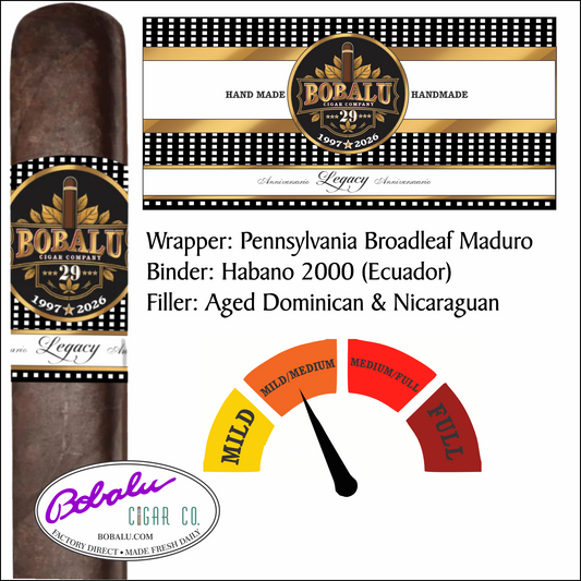 The Legacy 29th Anniversary Box Pressed Maduro