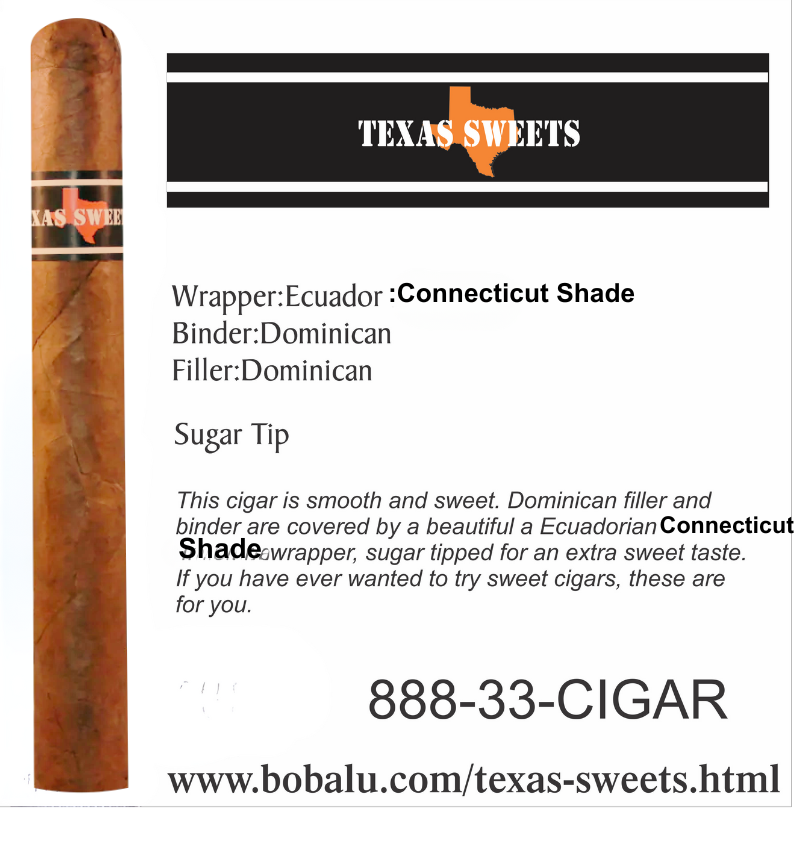 Texas Sweets Dominican Connecticut Sugar Tip - (Wholesale)