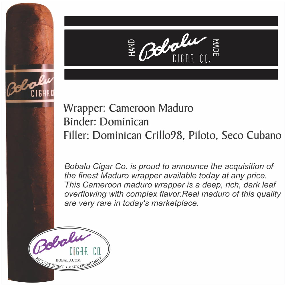 Black Label Dominican Cameroon Maduro - (Wholesale)