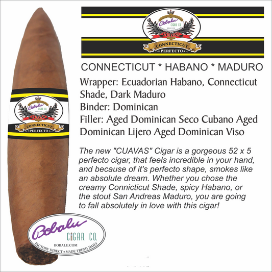 Cuavas Perfecto Connecticut habano Maduro - (Wholesale)