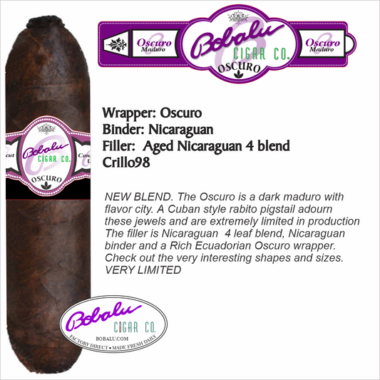 Oscuro Dominican Nicaraguan Honduran Maduro - (Wholesale)