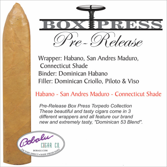 Pre-Release Box Press Torpedo -(wholesale)