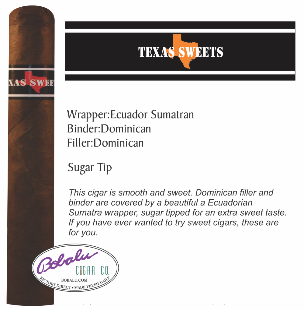 Texas Sweets Dominican Sumatran Sugar Tip - (Wholesale)